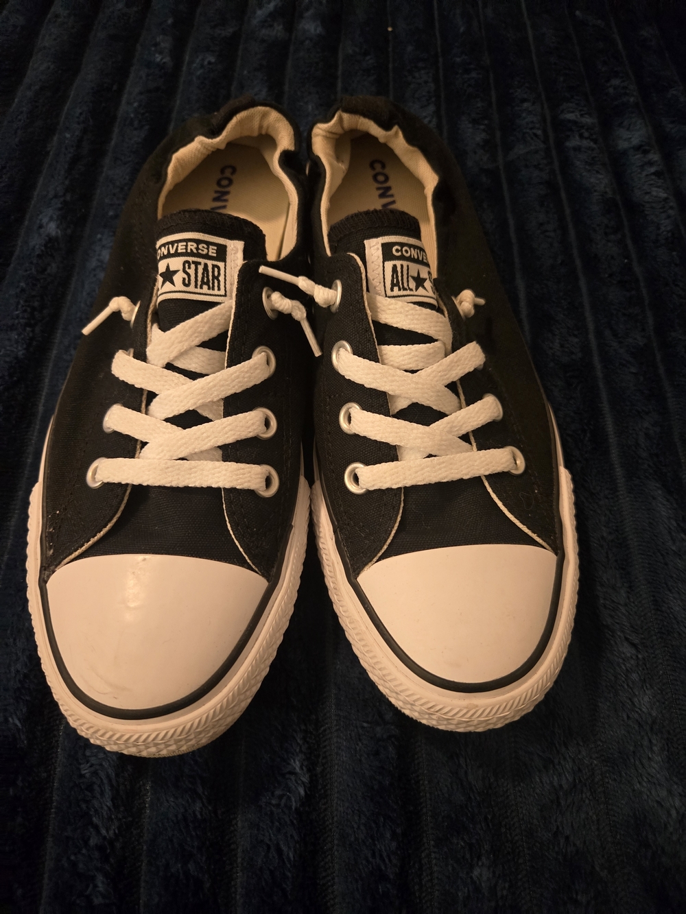 Converse Black & White Low Top Sneakers